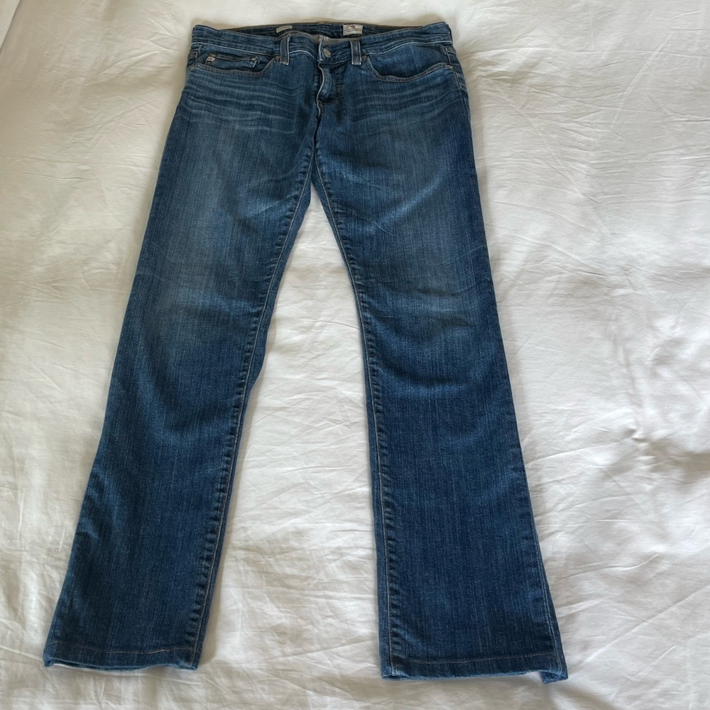 AG tomboy straight leg jeans